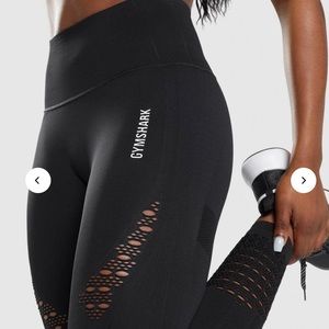 Gymshark Energy Seamless leggings size small in Black.